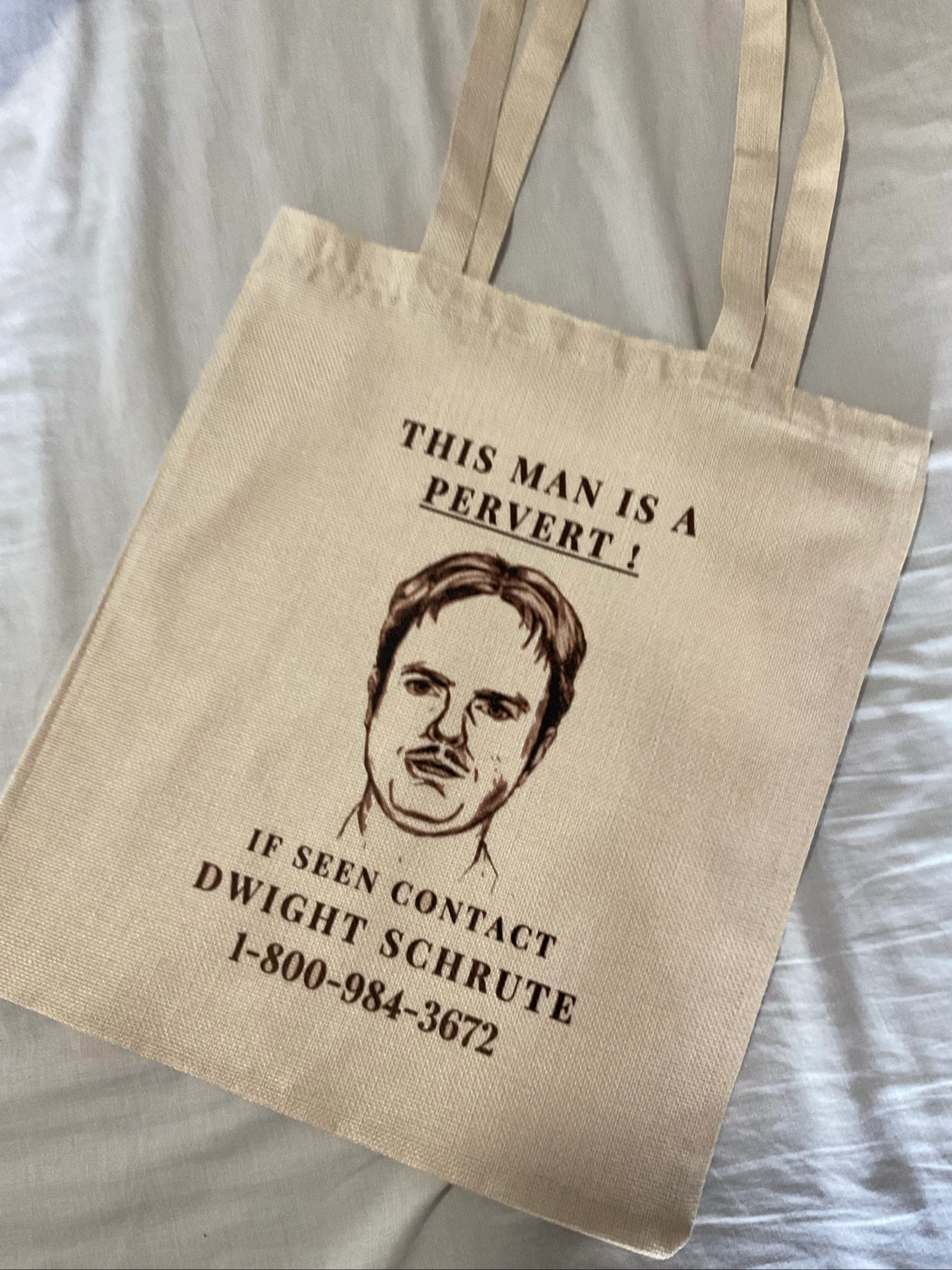 Tote bag Dwight Schrute , The office – photo 6
